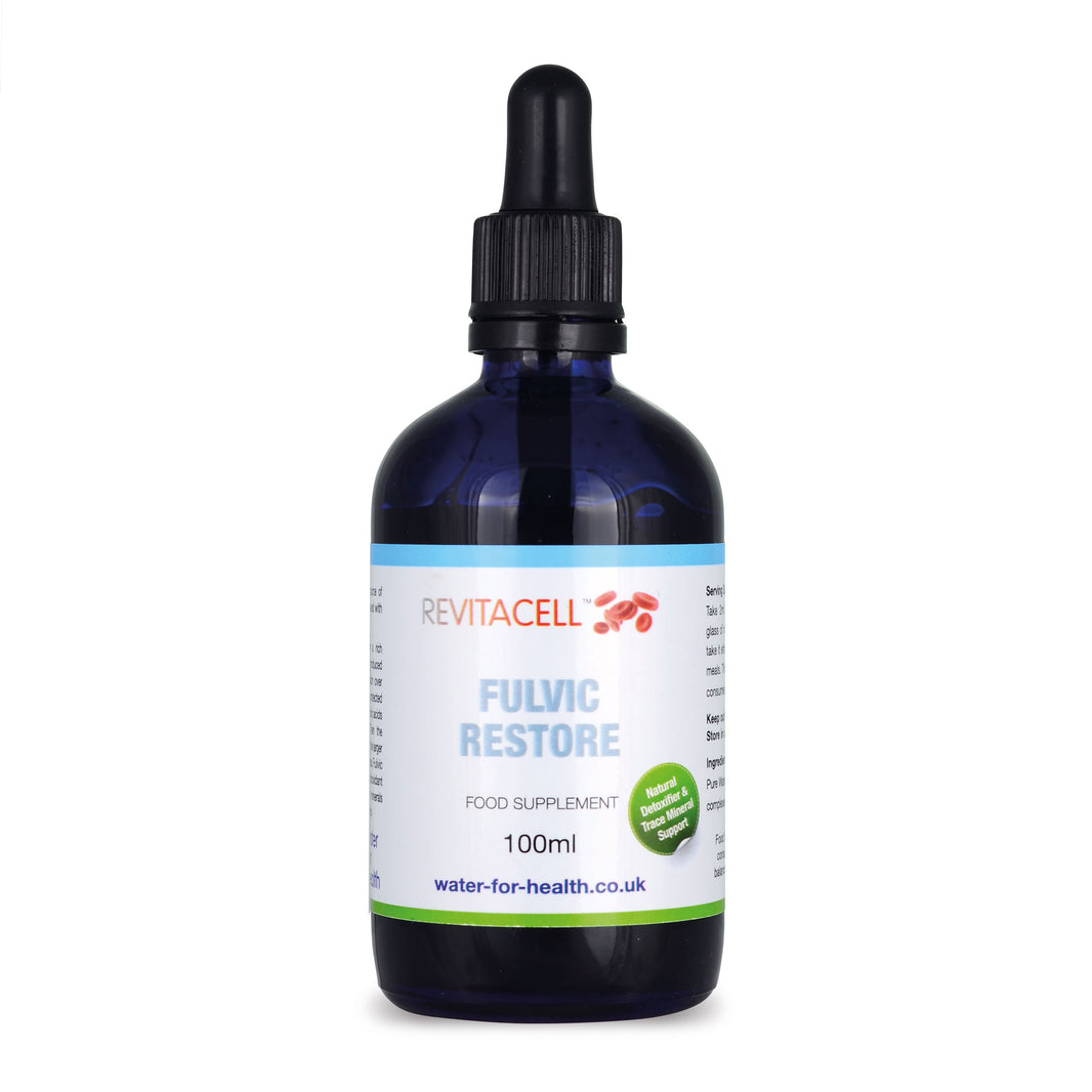 bottle of Fulvic Restore front view