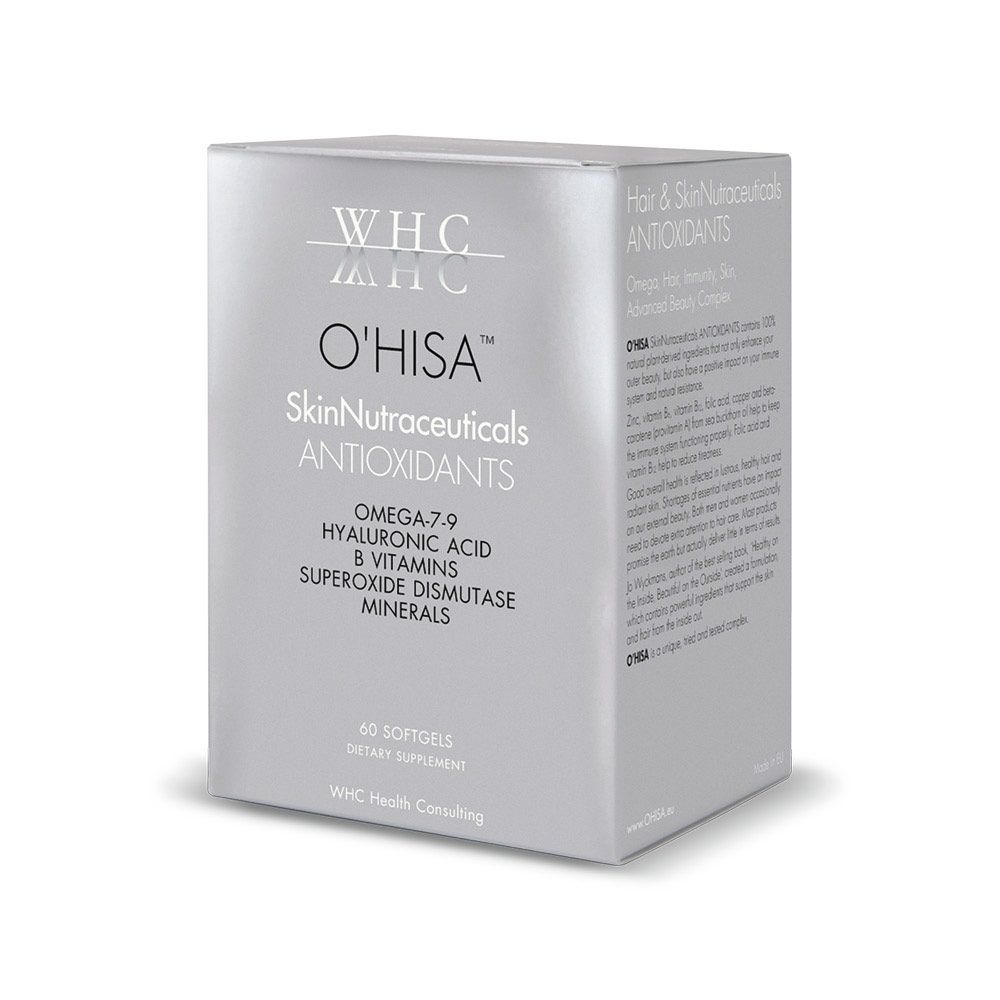 box of WHC O'Hisa capsules front view