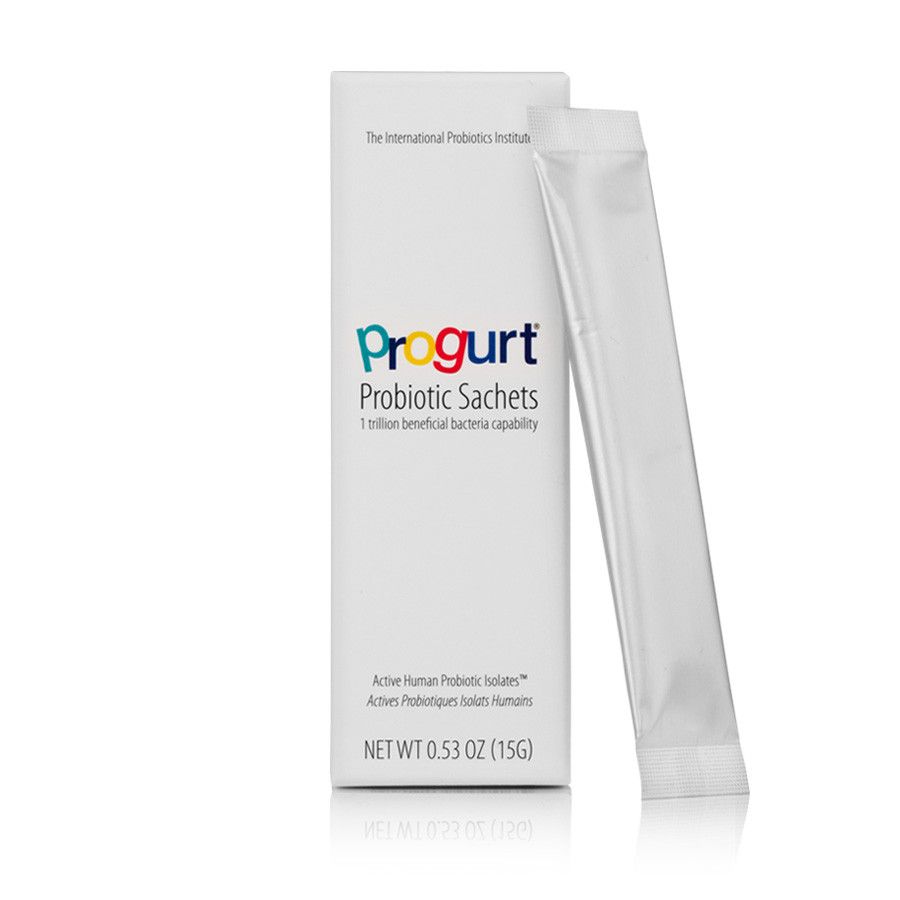 box of 2 Progurt probiotic sachets