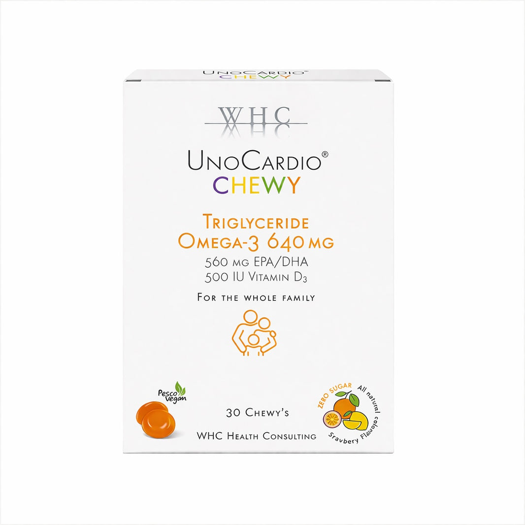 UnoCardio Omega-3 Chewy with Vitamin D3